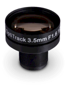 3.5mm F#1.6 Lens - 1/3 Inch - M12 Thread